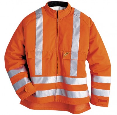 Куртка сигнального цвета с защитой от прорезания 00008857558
