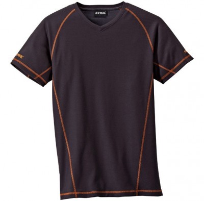 Рубашка поло мужская черная с логотипом XXL 7028871012805