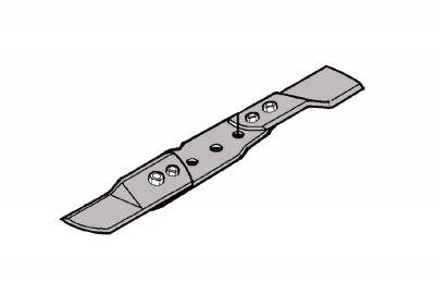 Нож мульчирующий 121см АММ-848 к MF-880 2 шт с держателем, шт