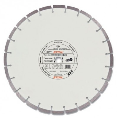 Алмазный диск бетон 350 мм В20 STIHL 08350907026