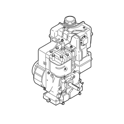Двигатель VH-440,400 P/B 3,5лс (93312) new (11.07), шт