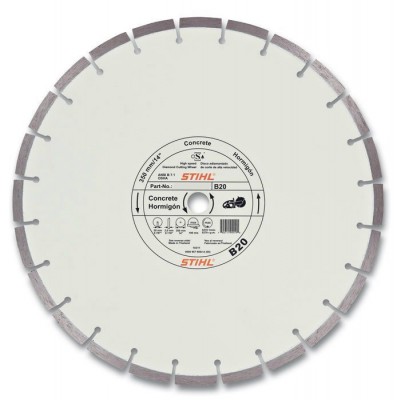 Алмазный диск Бетон, АрмБетон 350 мм D-В20	