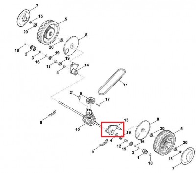 Поворотная пластина левая MB 4.0 RT, шт